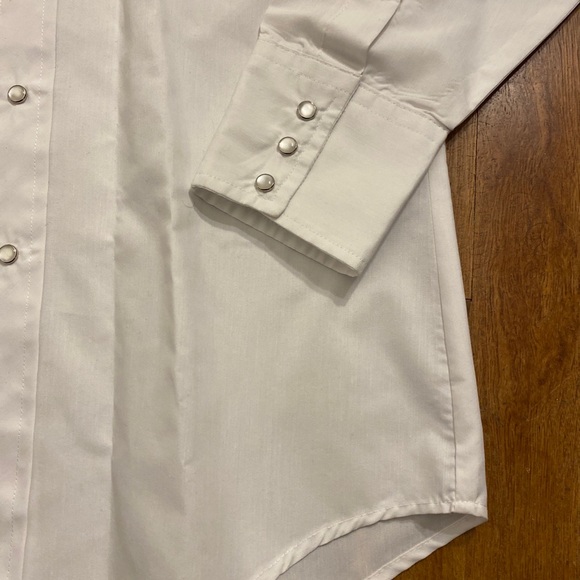 VTG Kenny Rogers Western Collection Karman Pearl Snap Shirt Long Tails Men’s M - Picture 7 of 13